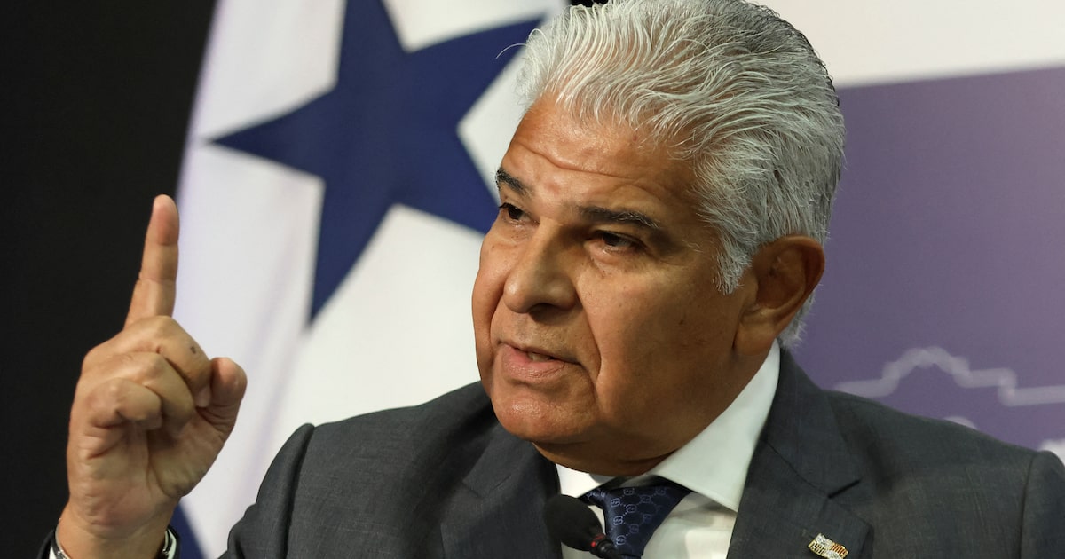“La respuesta es no”: Mulino ante exigencia de Trump de bajar peajes del canal de Panamá