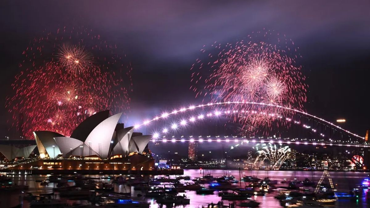 Australia recibió el 2025 de la mano de Robbie Williams Australia recibió el 2025 de la mano de Robbie Williams