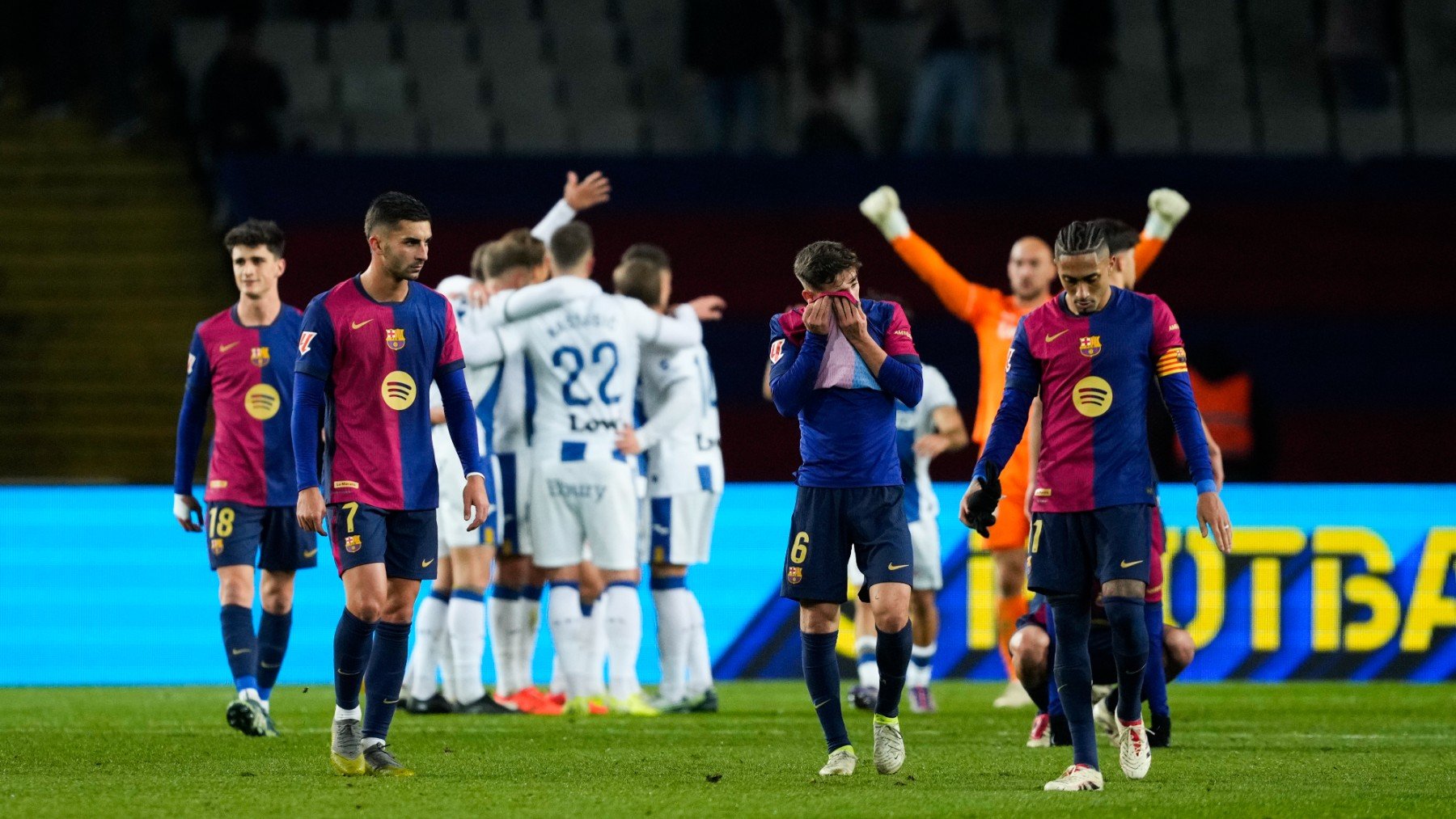El Barcelona se desmonta en Liga El Barcelona se desmonta en Liga