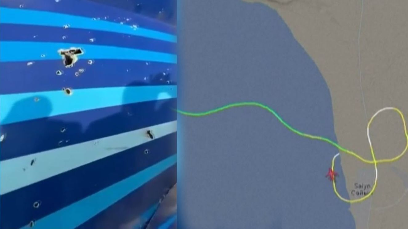 Los agujeros en el fuselaje del avión estrellado en Kazajistán: las hipótesis Los agujeros en el fuselaje del avión estrellado en Kazajistán: las hipótesis