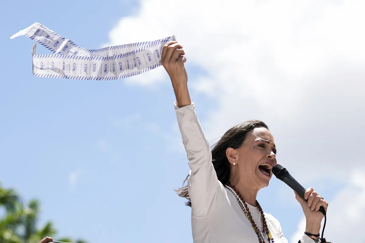 María Corina Machado apuesta por reunir la "fuerza necesaria" para echar a Nicolás Maduro