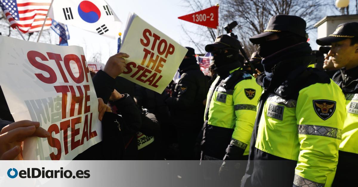 así ha sido la detención del presidente que declaró la ley marcial en Corea del Sur así ha sido la detención del presidente que declaró la ley marcial en Corea del Sur
