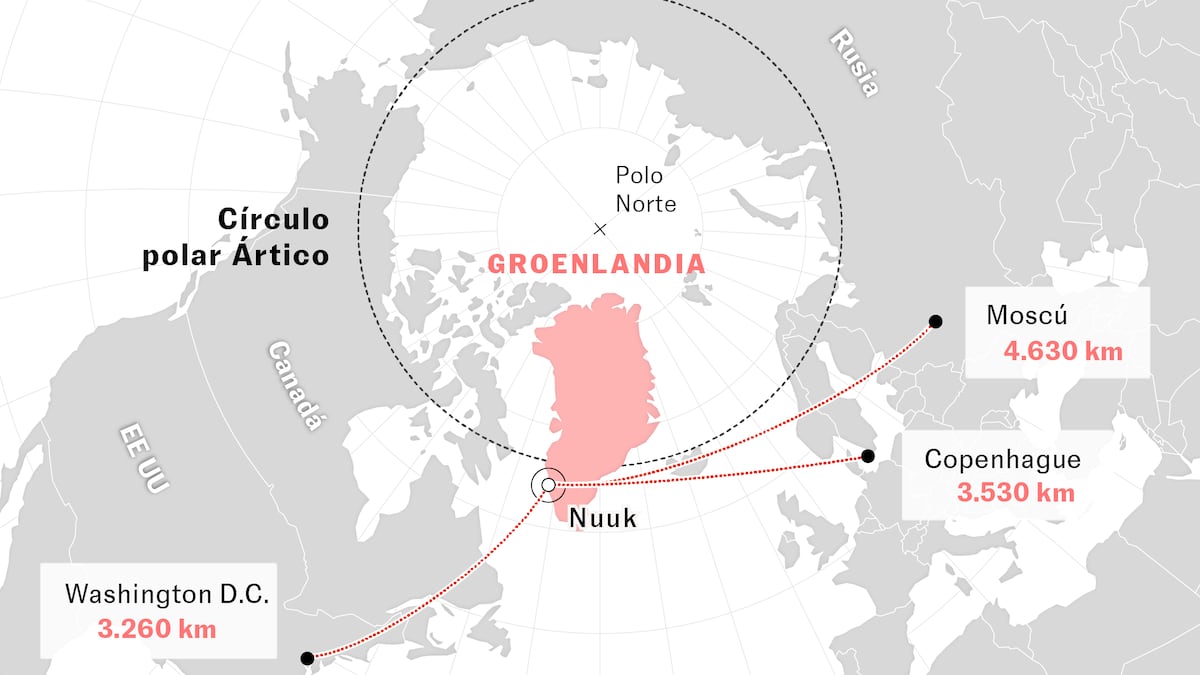Mapas | ¿Por qué Trump quiere comprar Groenlandia? | Internacional Mapas | ¿Por qué Trump quiere comprar Groenlandia? | Internacional