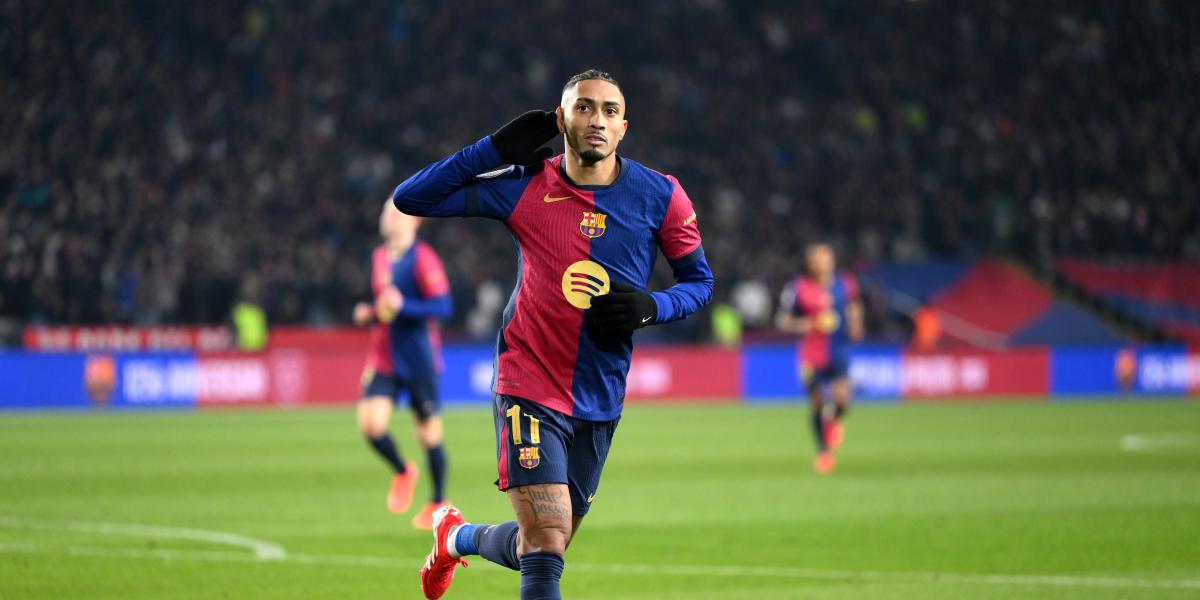 Raphinha llega a los 20 goles tras un tanto anulado a Lamine por exceso de celo del VAR Raphinha llega a los 20 goles tras un tanto anulado a Lamine por exceso de celo del VAR