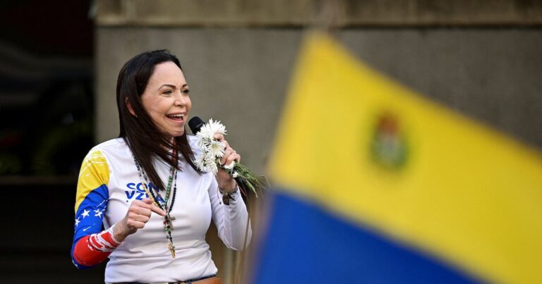 María Corina Machado agradece a Boric