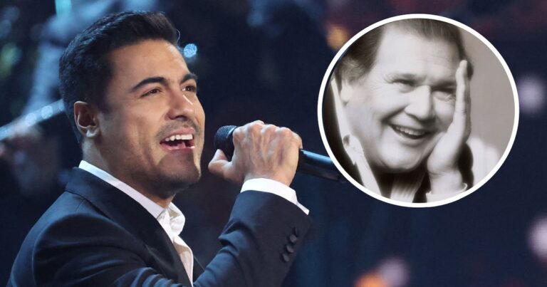 Ésta fue la conmovedora despedida que Carlos Rivera le dedicó al cantante Leo Dan: “Gracias, maestro”