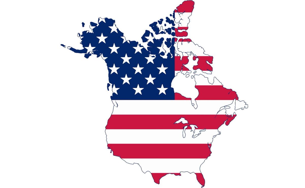 Trump, fuera de control: se burla en redes; postea mapas con Canadá y Groenlandia como parte de EU