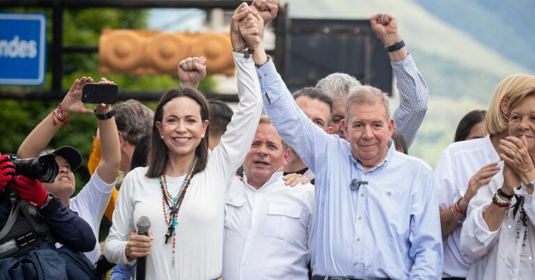 María Corina Machado y Edmundo González Urrutia llamaron a los ciudadanos venezolanos a revivir las protestas en enero