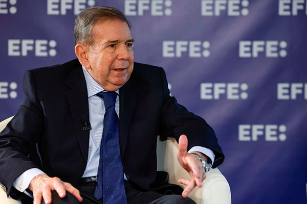 Edmundo González: Defender los principios de un Estado de derecho es nuestro compromiso Edmundo González: Defender los principios de un Estado de derecho es nuestro compromiso