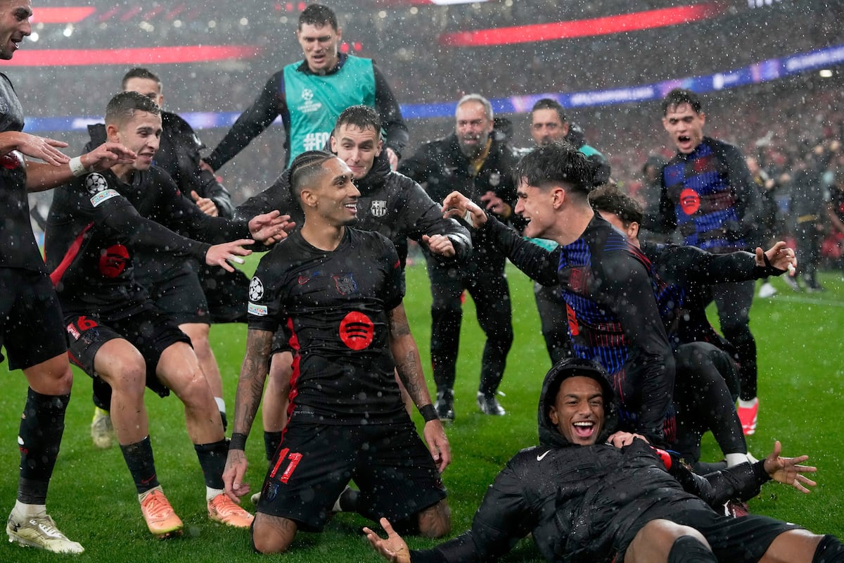 Bendita locura azulgrana en Lisboa | Fútbol | Deportes Bendita locura azulgrana en Lisboa | Fútbol | Deportes