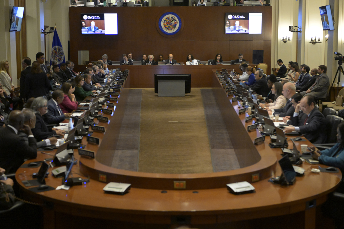 Estados Unidos pidió ante la OEA hacer hasta lo imposibe para lograr la democracia en Venezuela Estados Unidos pidió ante la OEA hacer hasta lo imposibe para lograr la democracia en Venezuela