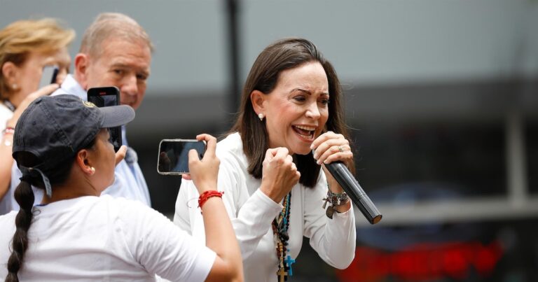 La UE “deplora” la “intimidación” contra María Corina Machado tras su detención en Venezuela