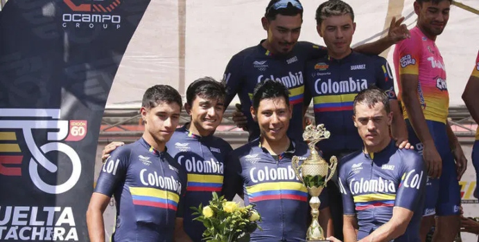 La Selección Colombia brilló en la Vuelta al Táchira 2025