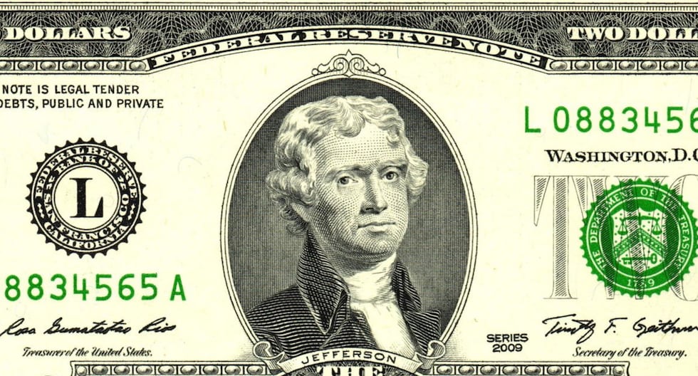 Cuáles son los billetes de 2 dólares más valiosos | Estados Unidos nndaml | MAG Cuáles son los billetes de 2 dólares más valiosos | Estados Unidos nndaml | MAG