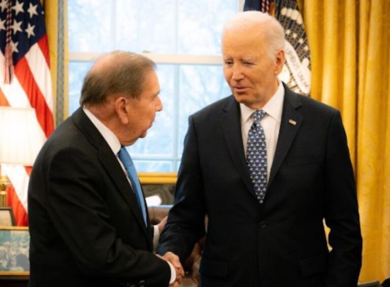 Edmundo González se llevó el respaldo de Biden de la Casa Blanca y busca todavía una señal de Trump