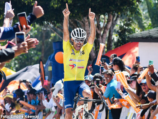 Vuelta al Táchira: Eduin Becerra consolida su liderato con una victoria en el Cerro Cristo Rey Vuelta al Táchira: Eduin Becerra consolida su liderato con una victoria en el Cerro Cristo Rey
