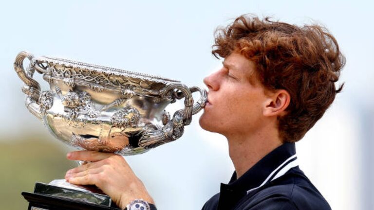 Sinner explica qué siente al ganar el Open de Australia 2025