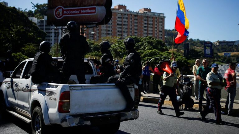 Arrancan las protestas contra la investidura de Maduro en decenas de ciudades alrededor del mundo