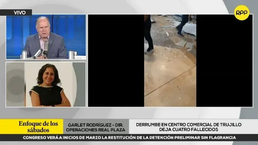 Real Plaza aseguró que en la última inspección al centro comercial de Trujillo “no hubo ningún tipo de observación de índole estructural” Real Plaza aseguró que en la última inspección al centro comercial de Trujillo “no hubo ningún tipo de observación de índole estructural”