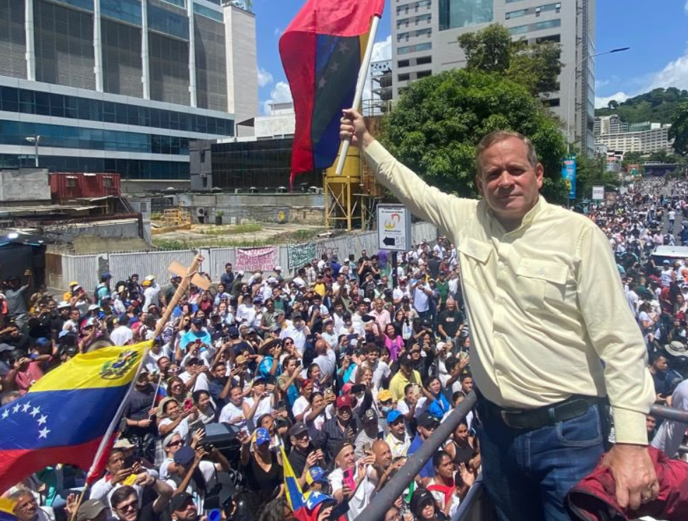 Juan Pablo Guanipa manifestó total respaldo a Edmundo González y María Corina Machado