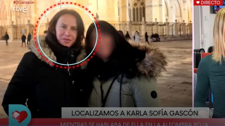 Karla Sofía Gascón se habría refugiado en León en plena polémica
