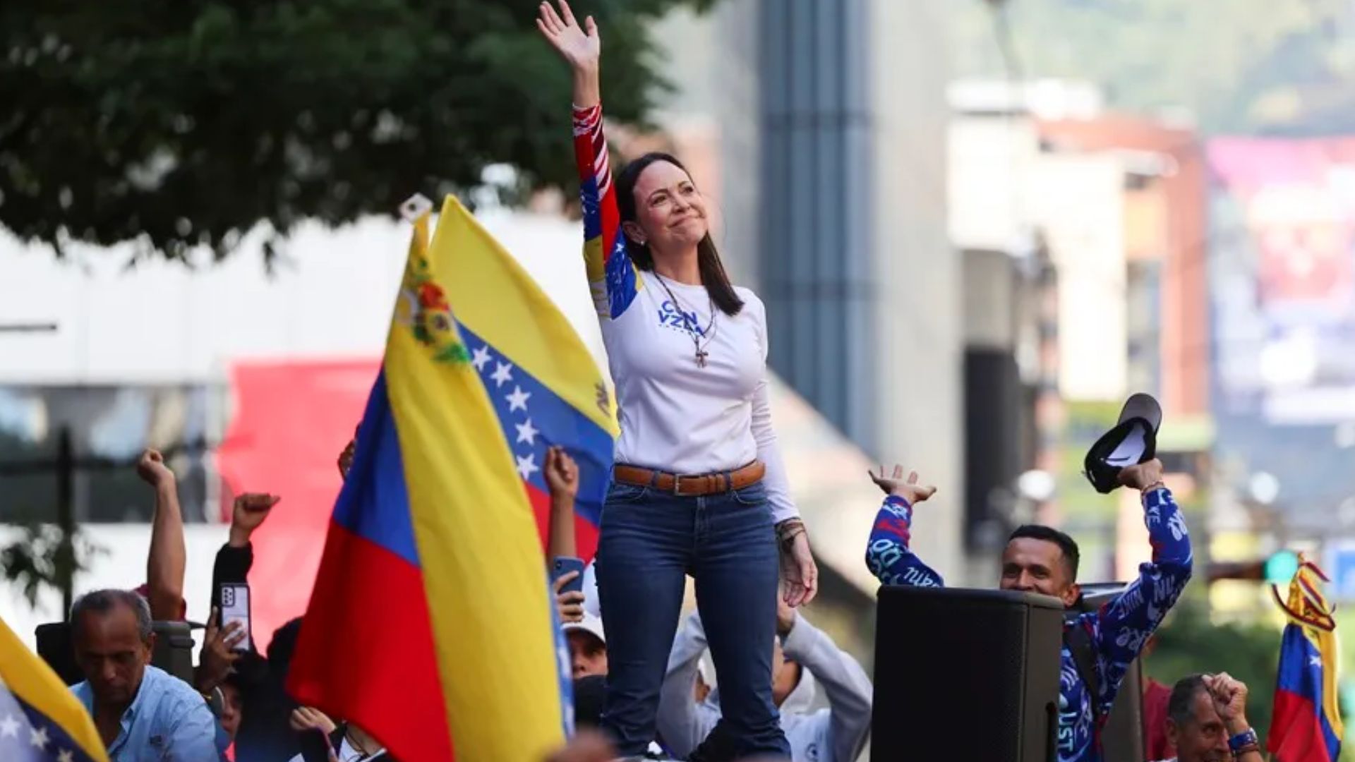 ▷ Machado: Nuestra fuerza no está en las armas, sino en la inmensa organización social #8Feb