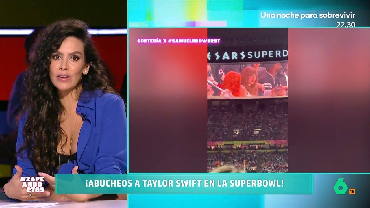 Cristina Pedroche, sobre los abucheos contra Taylor Swift en la Super Bowl: "Para ella es como ir en metro… lo desconoce"