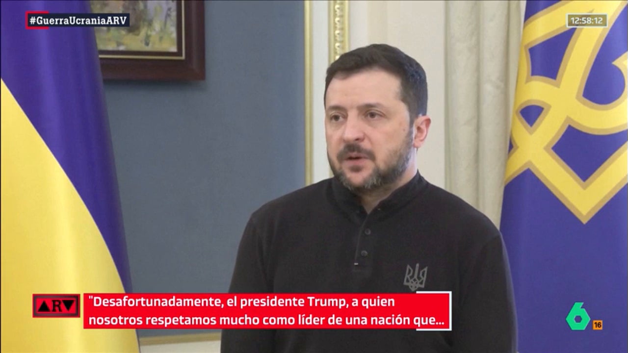 Zelenski responde a los ataques de Trump y afirma que vive en una burbuja de “desinformación” rusa Zelenski responde a los ataques de Trump y afirma que vive en una burbuja de “desinformación” rusa