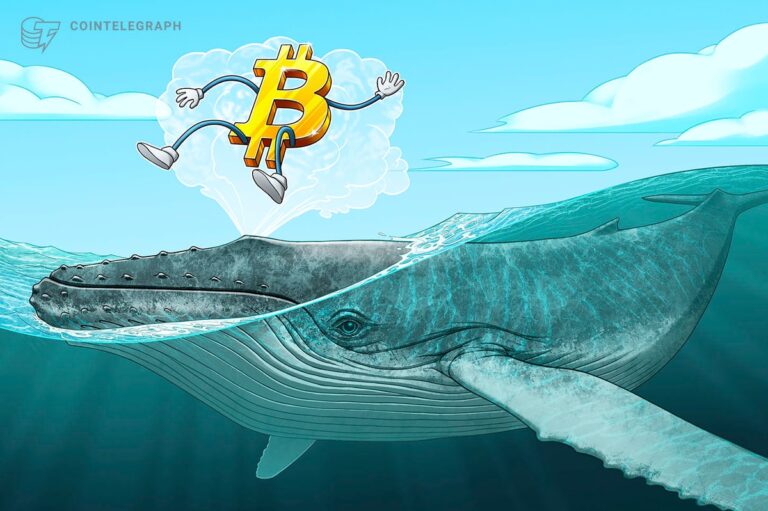 Precio de Bitcoin cae hacia mínimos del rango, pero datos muestran ballenas muy activas