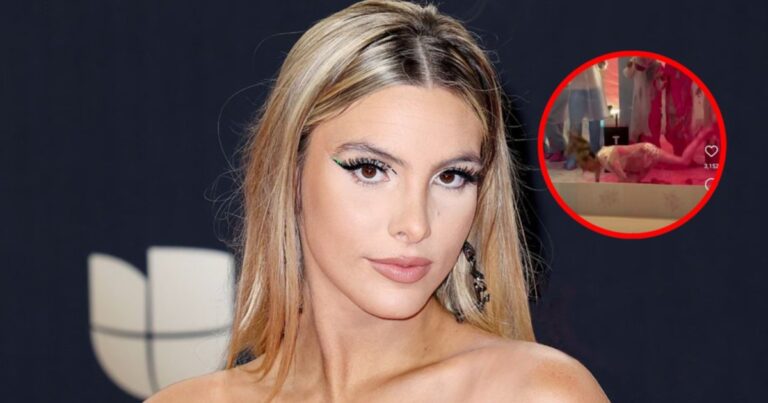 Lele Pons sufre aparatosa caída en la revelación de sexo ¡Por poco!
