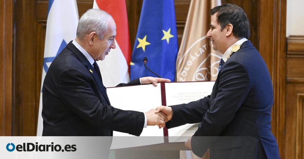Netanyahu es nombrado ‘Ciudadano Honorario’ de una universidad de Hungría creada por el ultraderechista Orbán Netanyahu es nombrado ‘Ciudadano Honorario’ de una universidad de Hungría creada por el ultraderechista Orbán