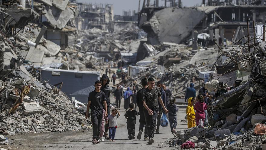 Al menos 40 muertos este domingo en ataques israelíes en la Franja de Gaza Al menos 40 muertos este domingo en ataques israelíes en la Franja de Gaza