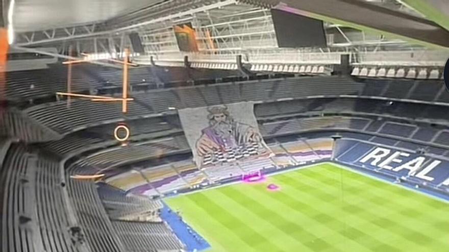 Filtran el tifo del Real Madrid de esta noche en el Bernabéu Filtran el tifo del Real Madrid de esta noche en el Bernabéu