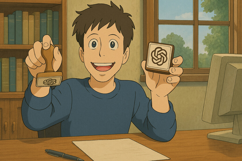 La fiebre por las imágenes de Ghibli ha obligado a OpenAI a adoptar una medida inédita: añadir marca de agua La fiebre por las imágenes de Ghibli ha obligado a OpenAI a adoptar una medida inédita: añadir marca de agua