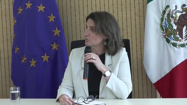 Vicepresidenta europea descarta que multas a Apple y Meta afecten negociación con EE.UU.