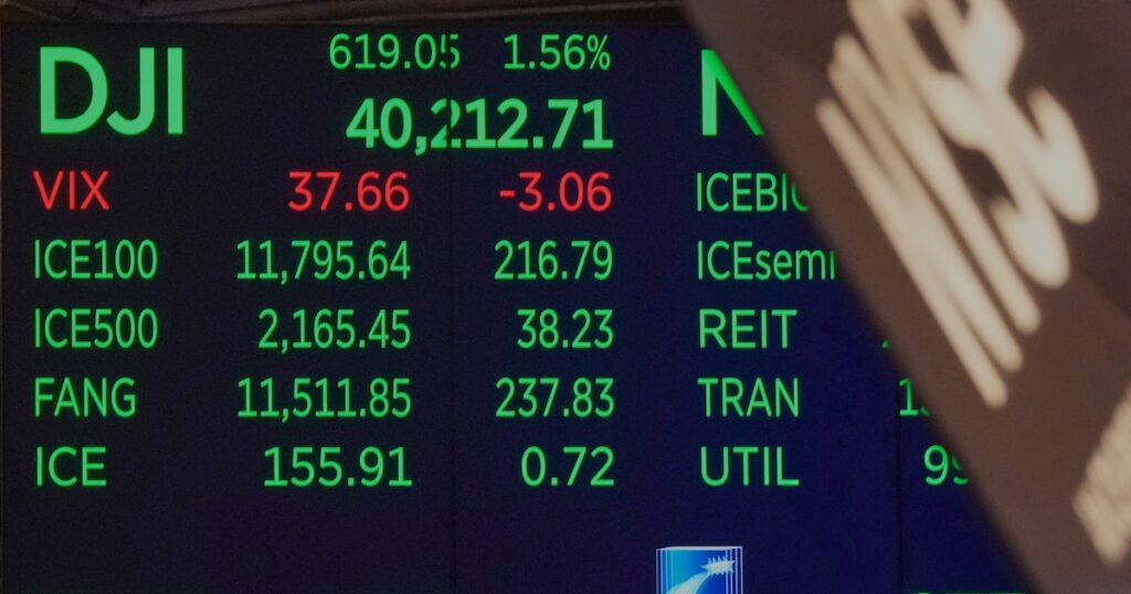 Wall Street terminó con ganancias luego de que Donald Trump suavizara los aranceles a productos electrónicos Wall Street terminó con ganancias luego de que Donald Trump suavizara los aranceles a productos electrónicos