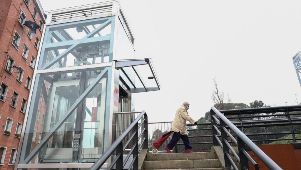 Cuatro nuevos ascensores en Bilbao para salvar las cuestas en Bolueta y Zurbaranbarri
