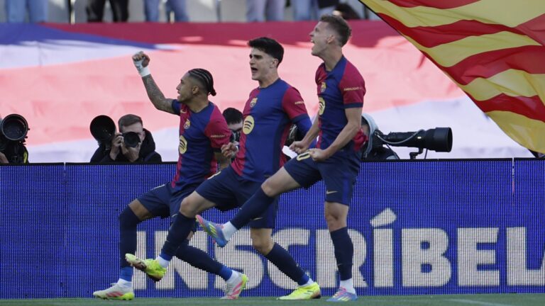 El Barcelona se ríe del Real Madrid después de su polémica remontada ante el Celta