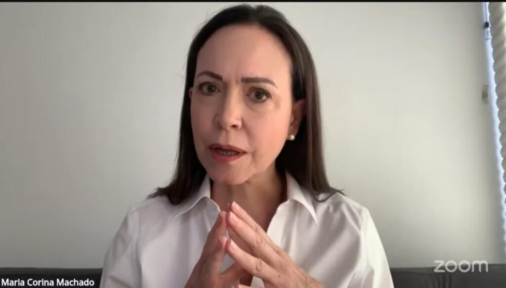 María Corina Machado: “Estamos avanzando, vamos a ganar” María Corina Machado: “Estamos avanzando, vamos a ganar”