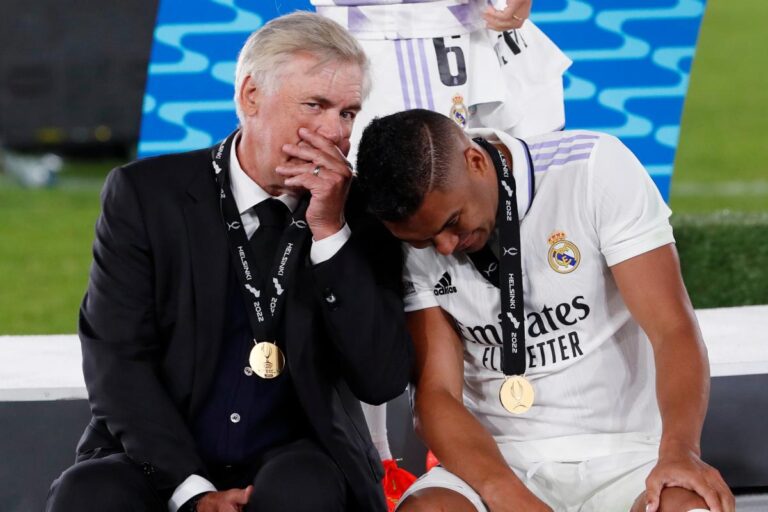 Casemiro ayudó a Ancelotti