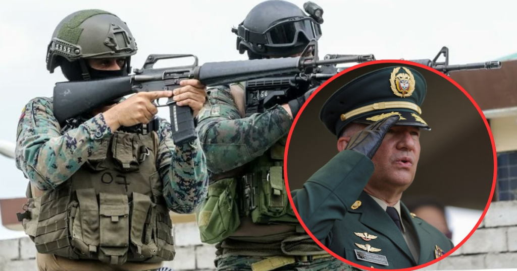 Comandante del Ejército se pronunció tras asesinato de 11 militares ecuatorianos: “No dudaremos en apoyar búsqueda de los responsables”
