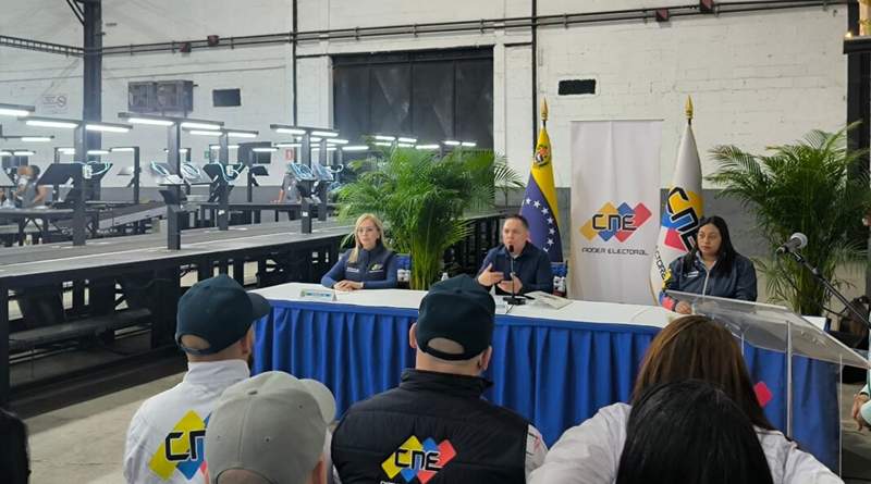 100% del material electoral se encuentra listo para el domingo 25-May 100% del material electoral se encuentra listo para el domingo 25-May