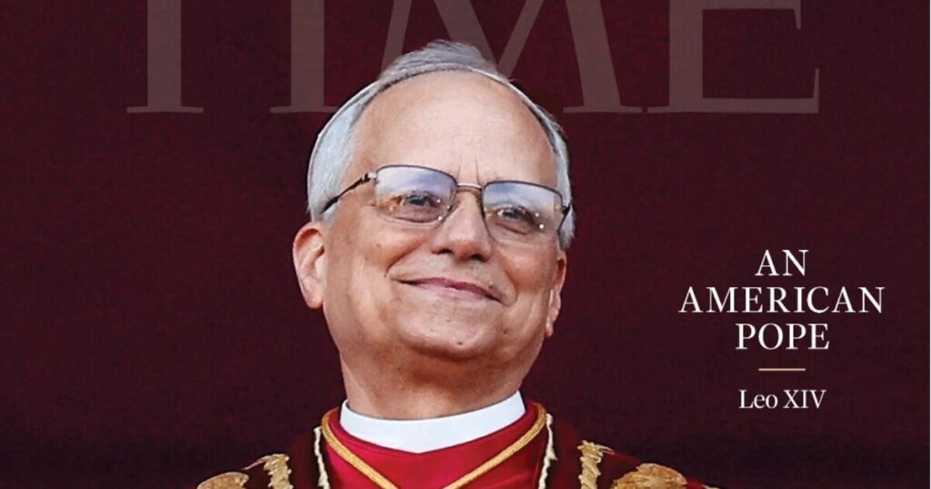 La portada de TIME sobre León XIV, el Papa estadounidense La portada de TIME sobre León XIV, el Papa estadounidense