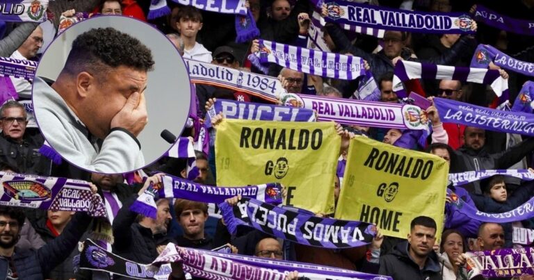 Ronaldo, cerca de vender al Valladolid tras el descenso :: Olé