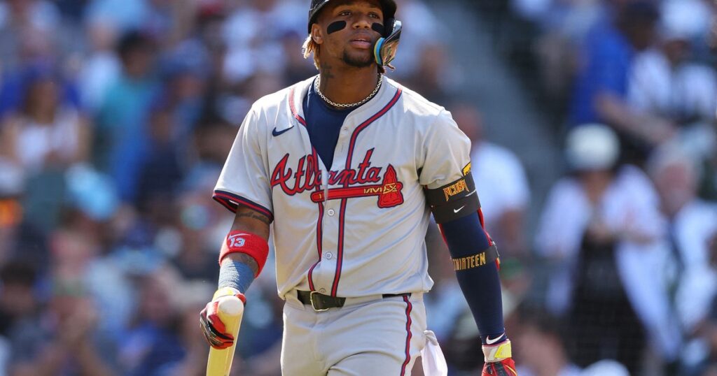 Ronald Acuña Jr. cada vez más cerca de su regreso a casi un año de su terrible lesión :: Olé USA Ronald Acuña Jr. cada vez más cerca de su regreso a casi un año de su terrible lesión :: Olé USA