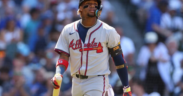Ronald Acuña Jr. cada vez más cerca de su regreso a casi un año de su terrible lesión :: Olé USA