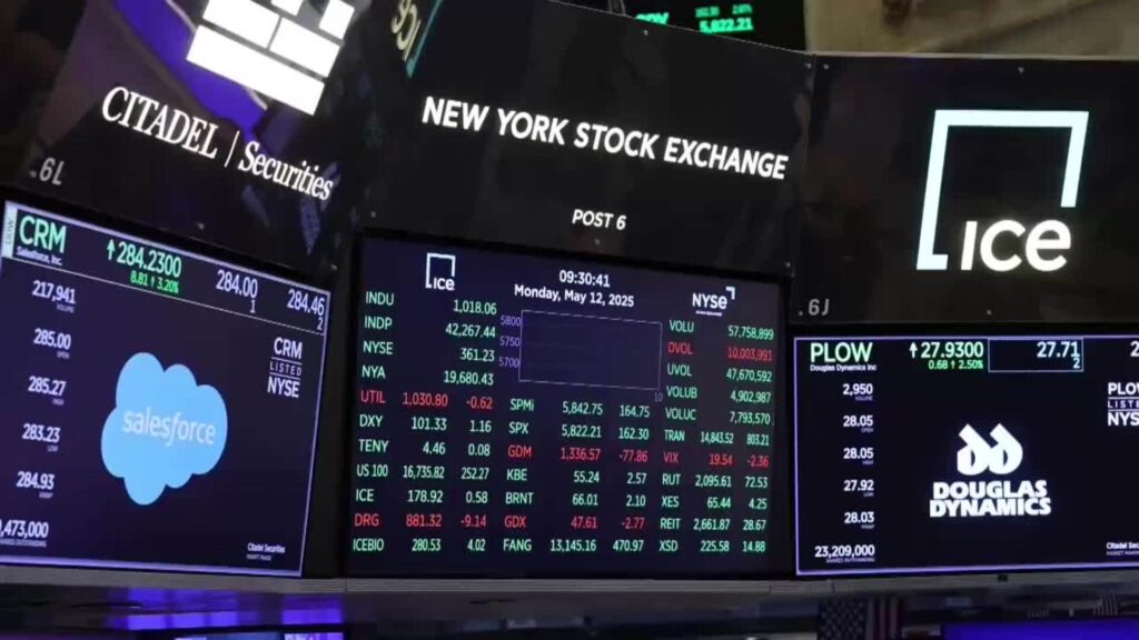 Wall Street abre con fuerza tras el acuerdo entre EE.UU. y China sobre aranceles