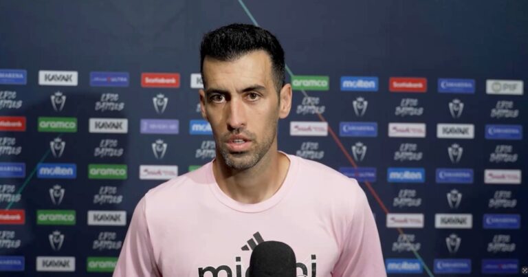 Sergio Busquets tras la eliminación en Champions Cup: “Fue un golpe duro”, “nos costó conectar con los de arriba” y otras declaraciones :: Olé USA