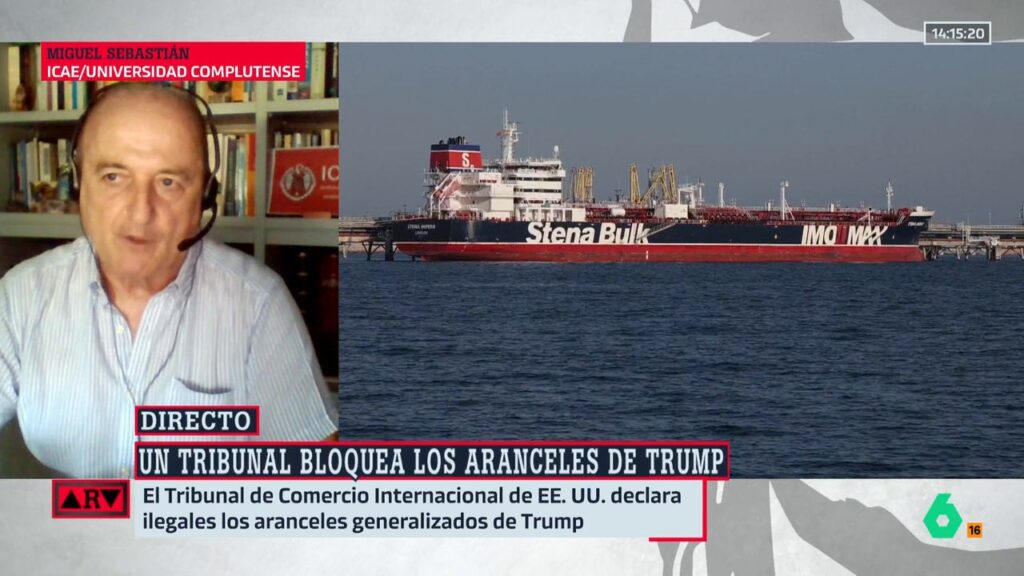 Miguel Sebastián ve una “buena noticia” la decisión del Tribunal de Comercio sobre los aranceles de Trump, pero advierte: “Sabrá cómo salir” Miguel Sebastián ve una “buena noticia” la decisión del Tribunal de Comercio sobre los aranceles de Trump, pero advierte: “Sabrá cómo salir”