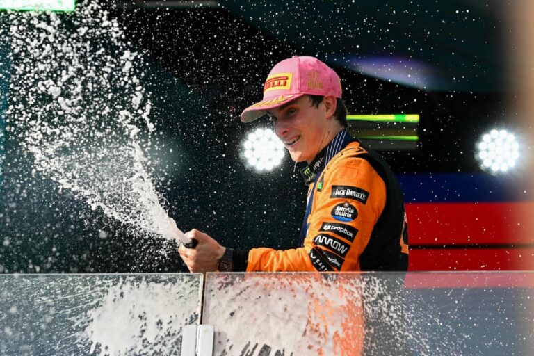 Show time en Miami de la Fórmula 1. Oscar Piastri lideró el 1-2 de McLaren en un gran premio de múltiples emociones y discusiones